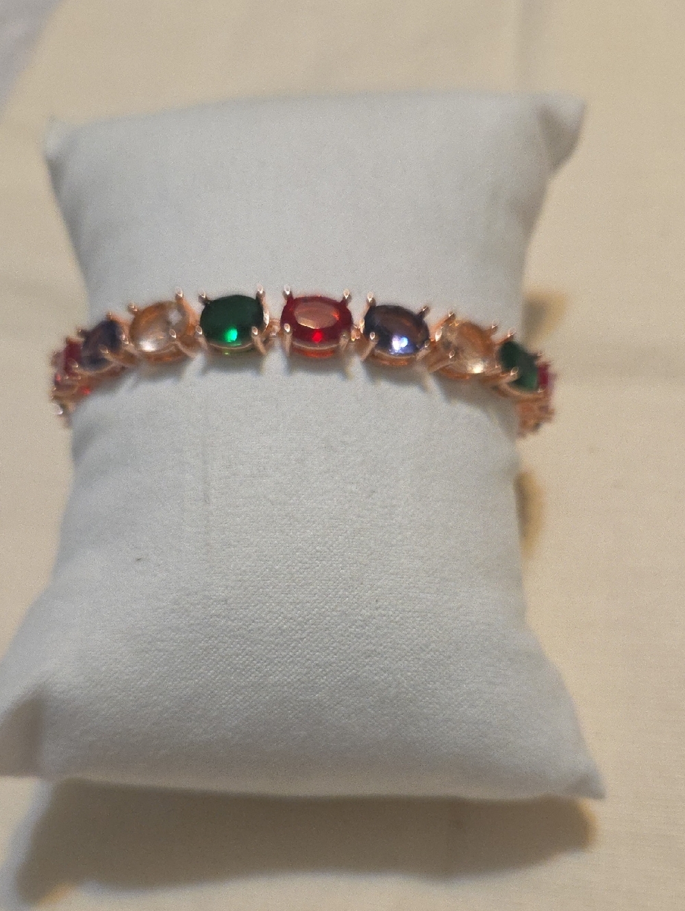 Multicolor Stone Tennis Bracelet - Women Jewelry